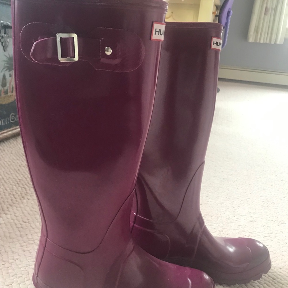 Hunter rain boots